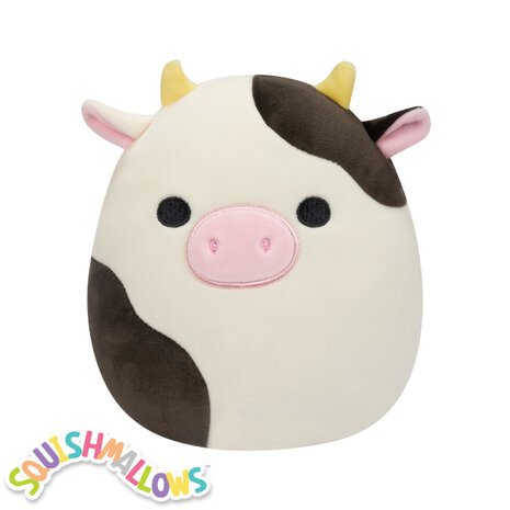 Connor the Cow - 7.5 inch Squishmallow (Incl. Adoptiecertificaat)